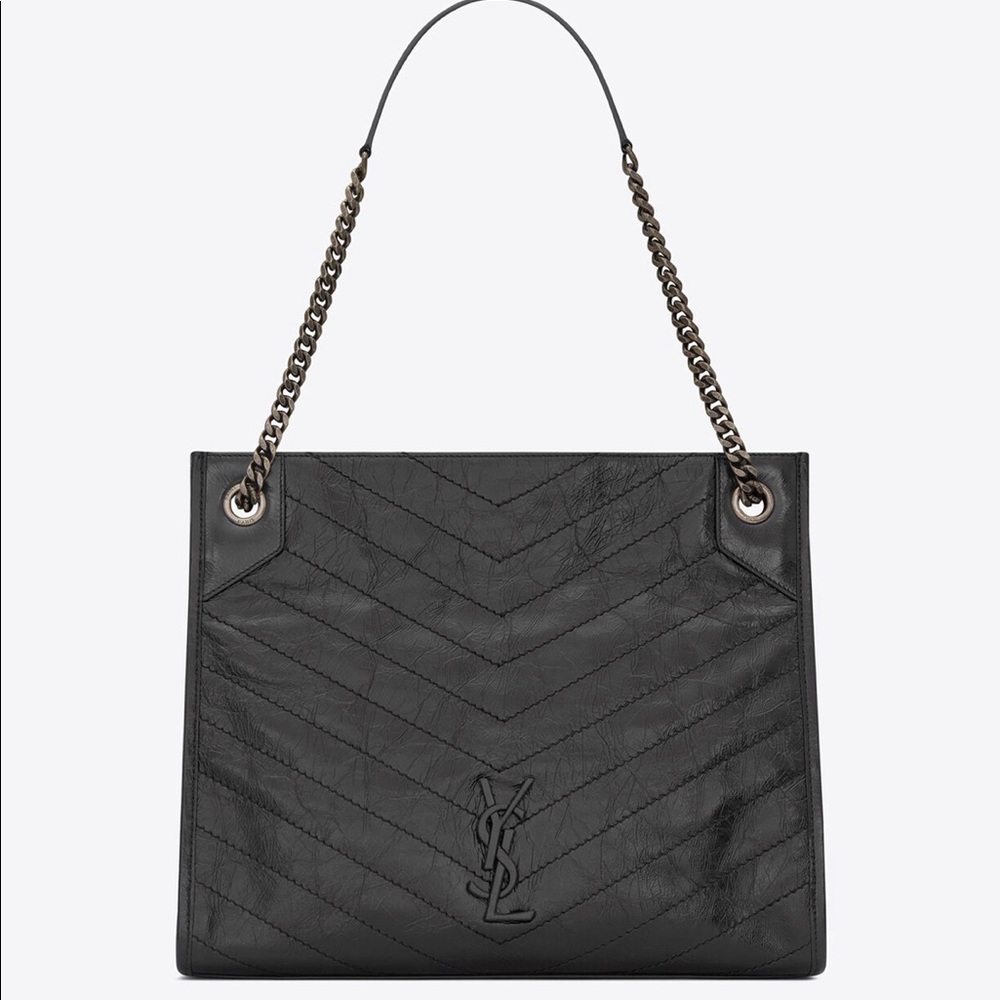 NIKI MEDIUM SHOPPING BAG CRINKLED VINTAGELEATHER